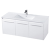 Elegant Decor 48 Inch Single Bathroom Floating Vanity In White VF44048WH